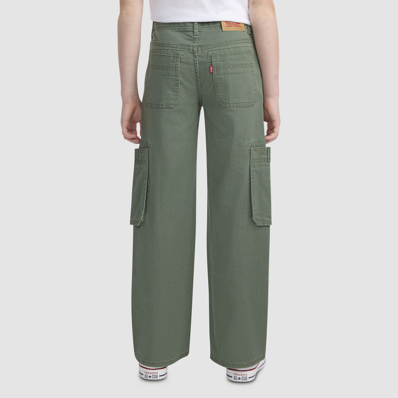 Wide Leg Cargo Big Girls 8-20