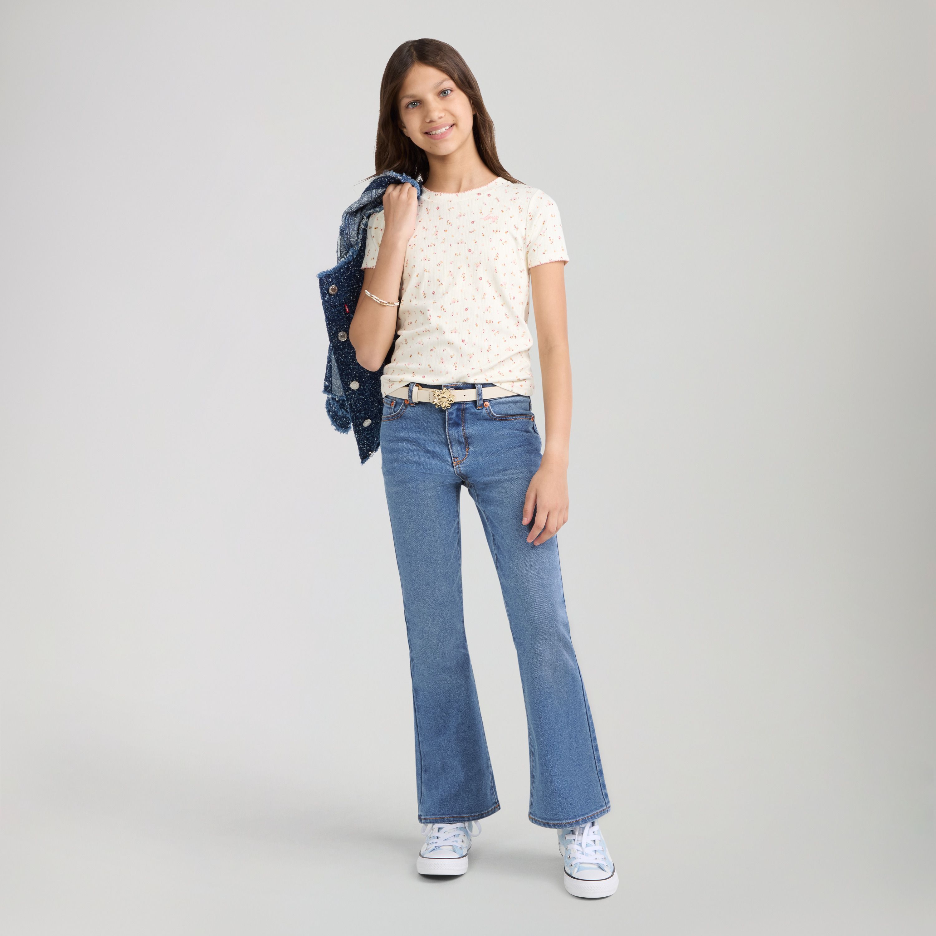 726™ High Rise Flare Jeans (Girls 7-16) 1
