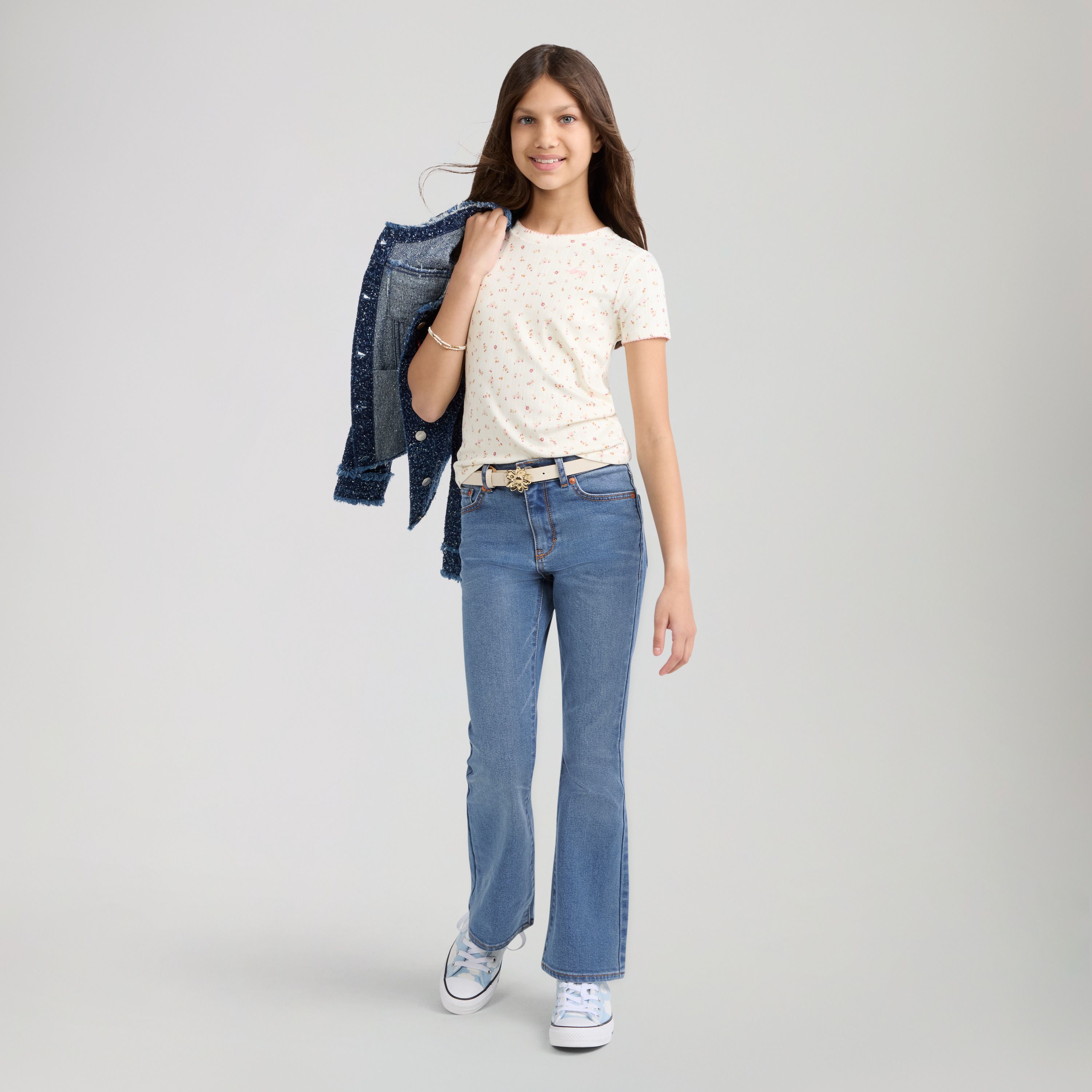 726™ High Rise Flare Jeans (Girls 7-16) 4