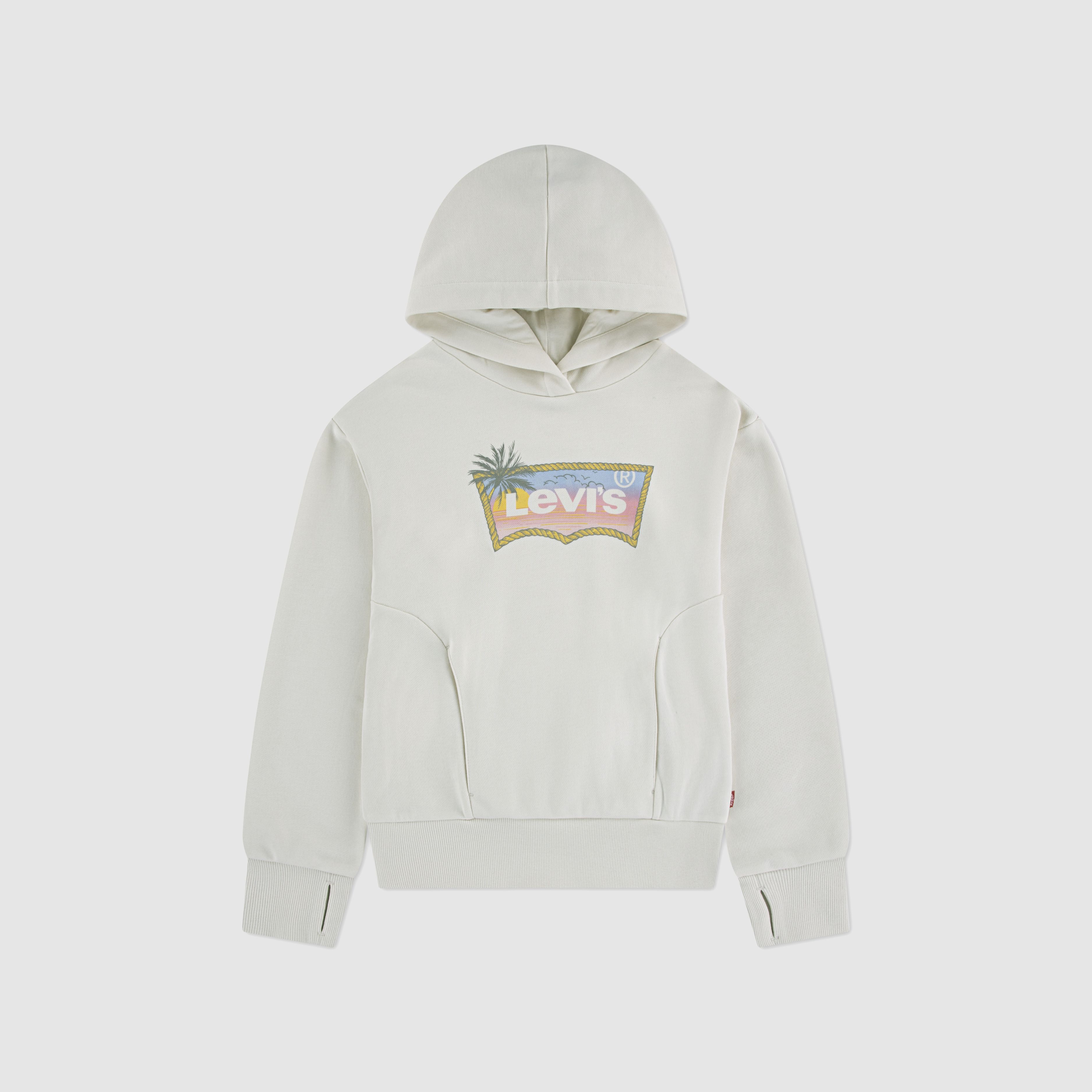 Ombre Batwing Oversized Hoodie 1