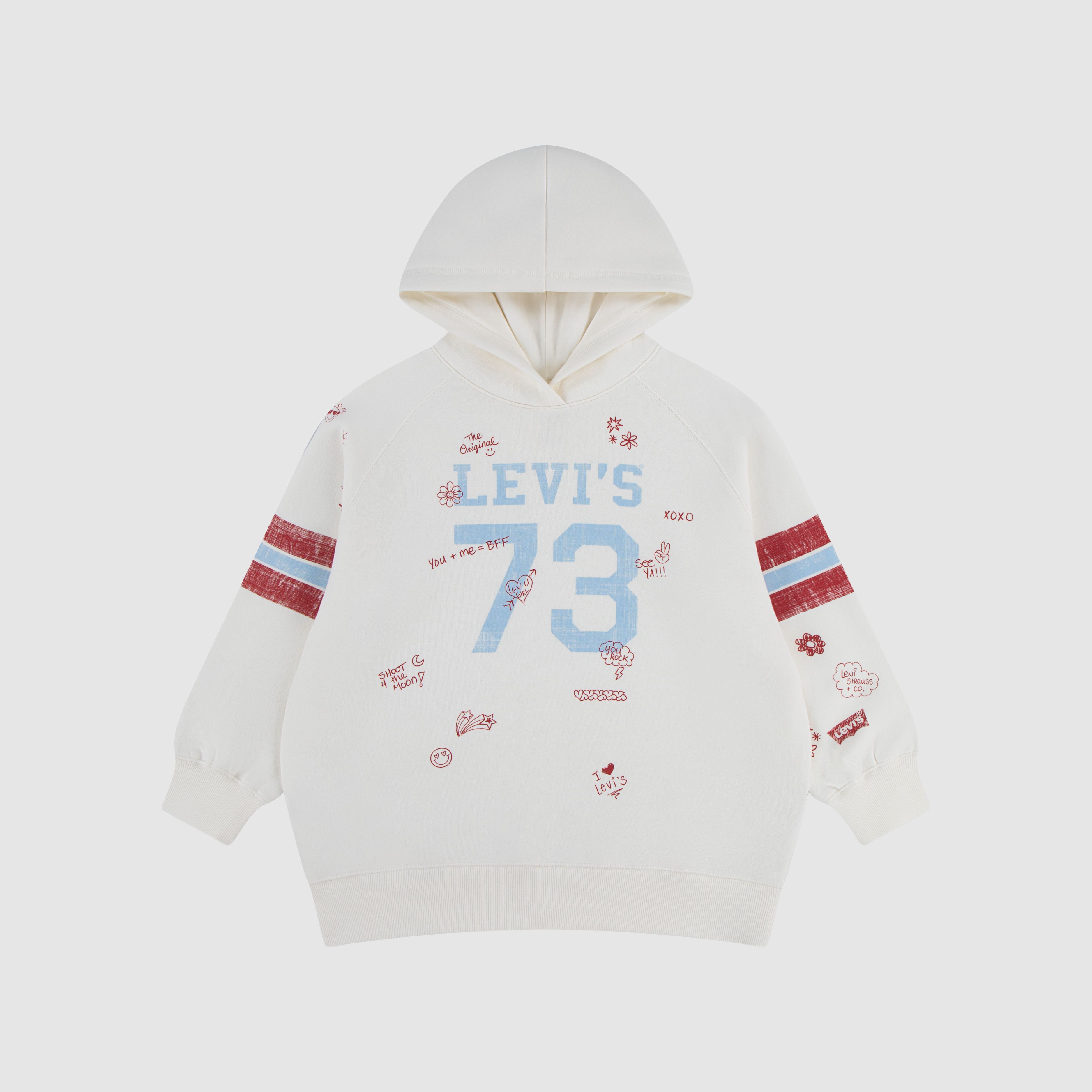 Oversized Varsity Hoodie Big Girls 7-16 3