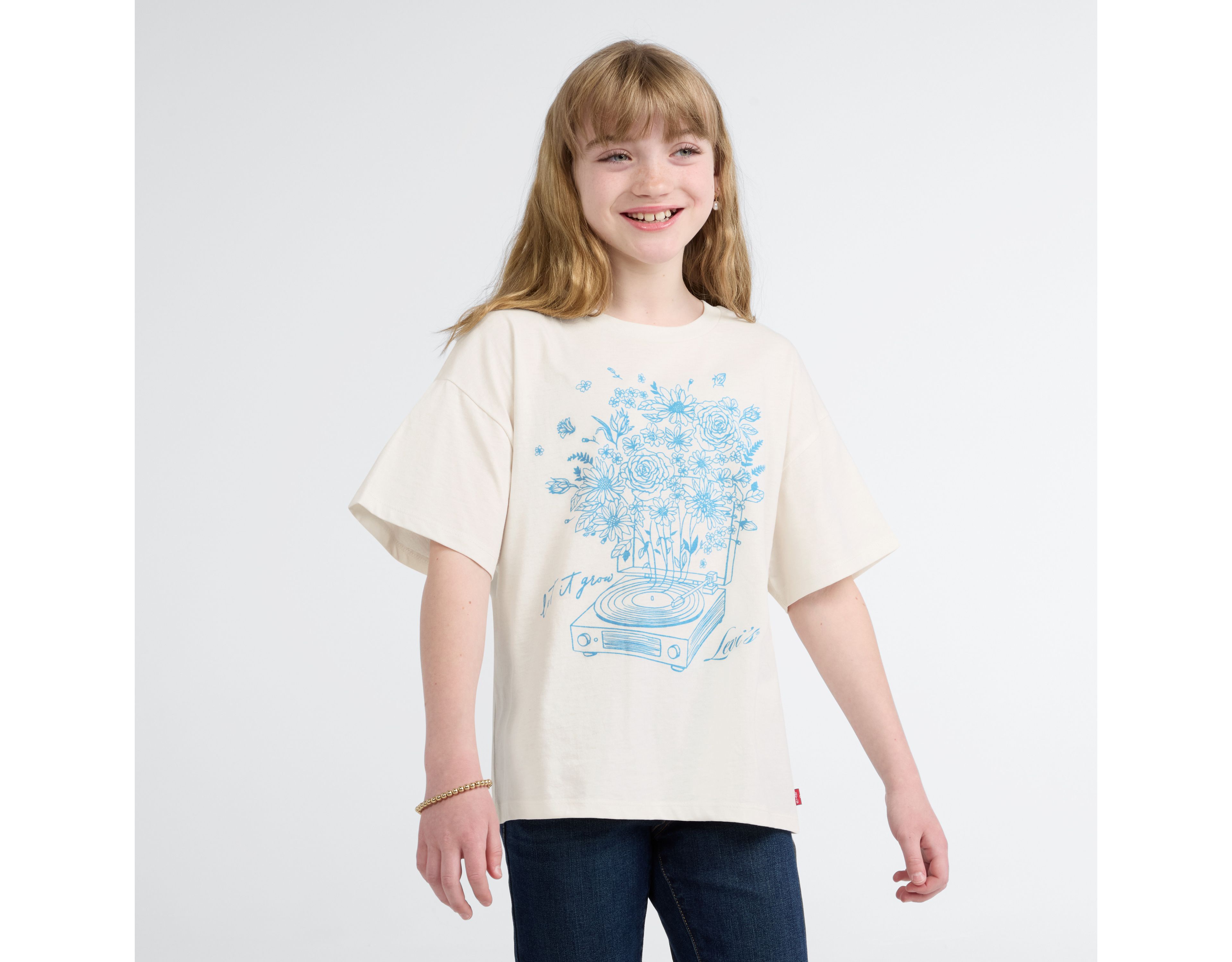 Oversized Tee Big Girls 7-16