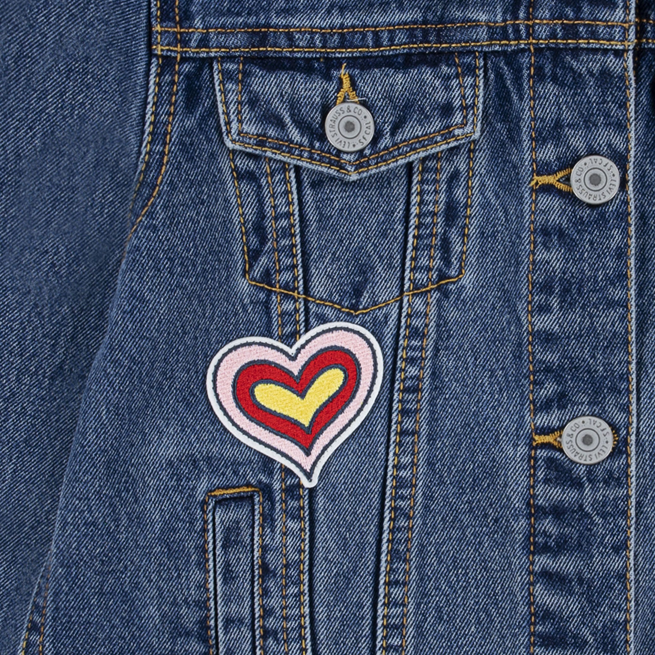 Trucker With Patches Big Girls S-XL