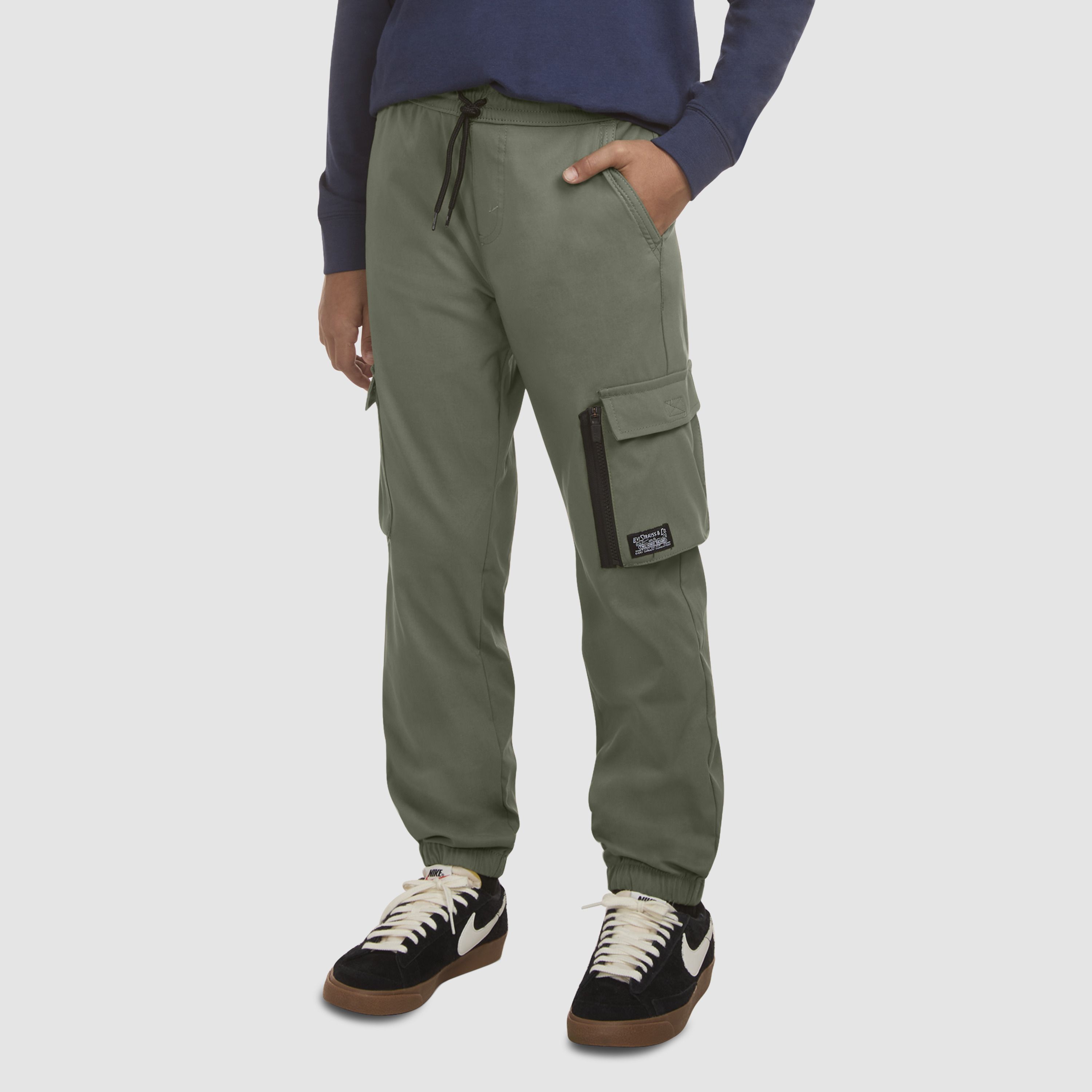 Joggeur seconde peau cargo quotidien Grand garçon P-TG 2