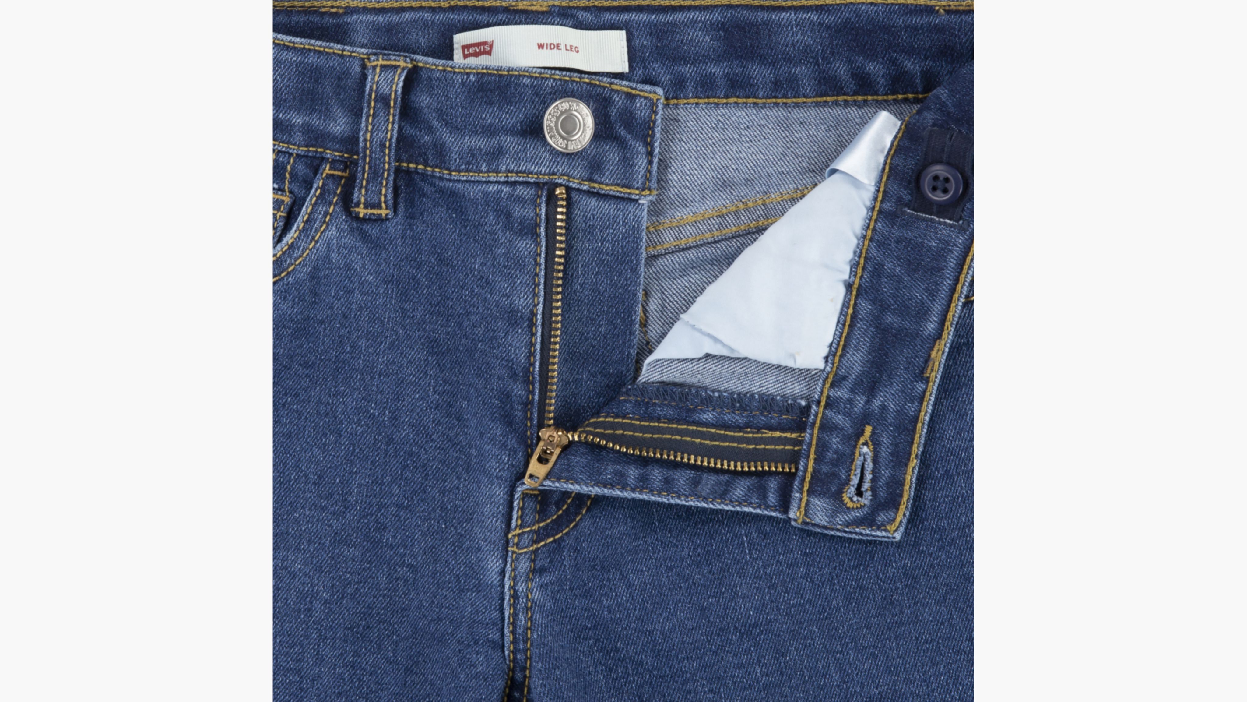 Wide Leg Jeans Big Girls 7-16 9