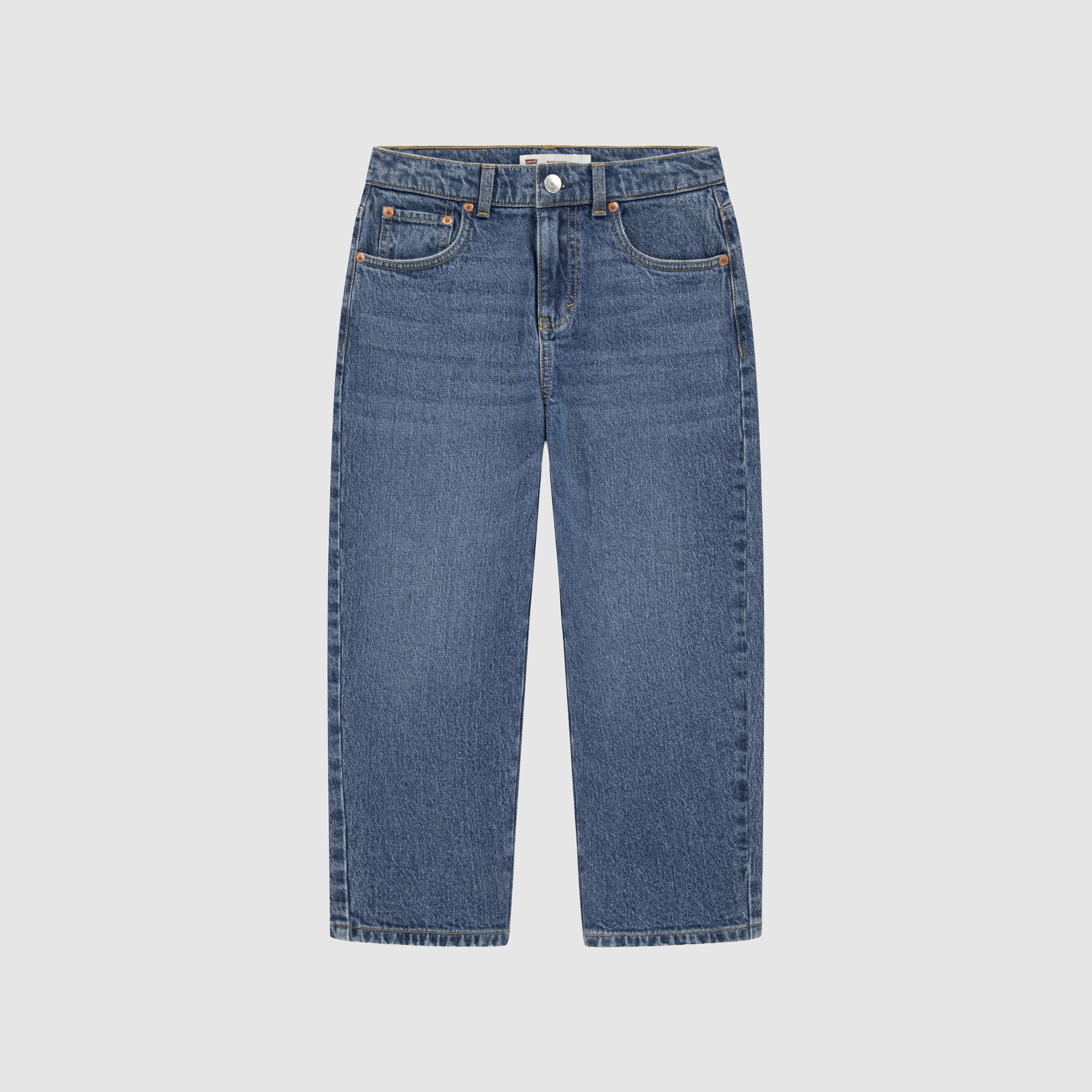 High Rise Baggy Barrel Jeans 1