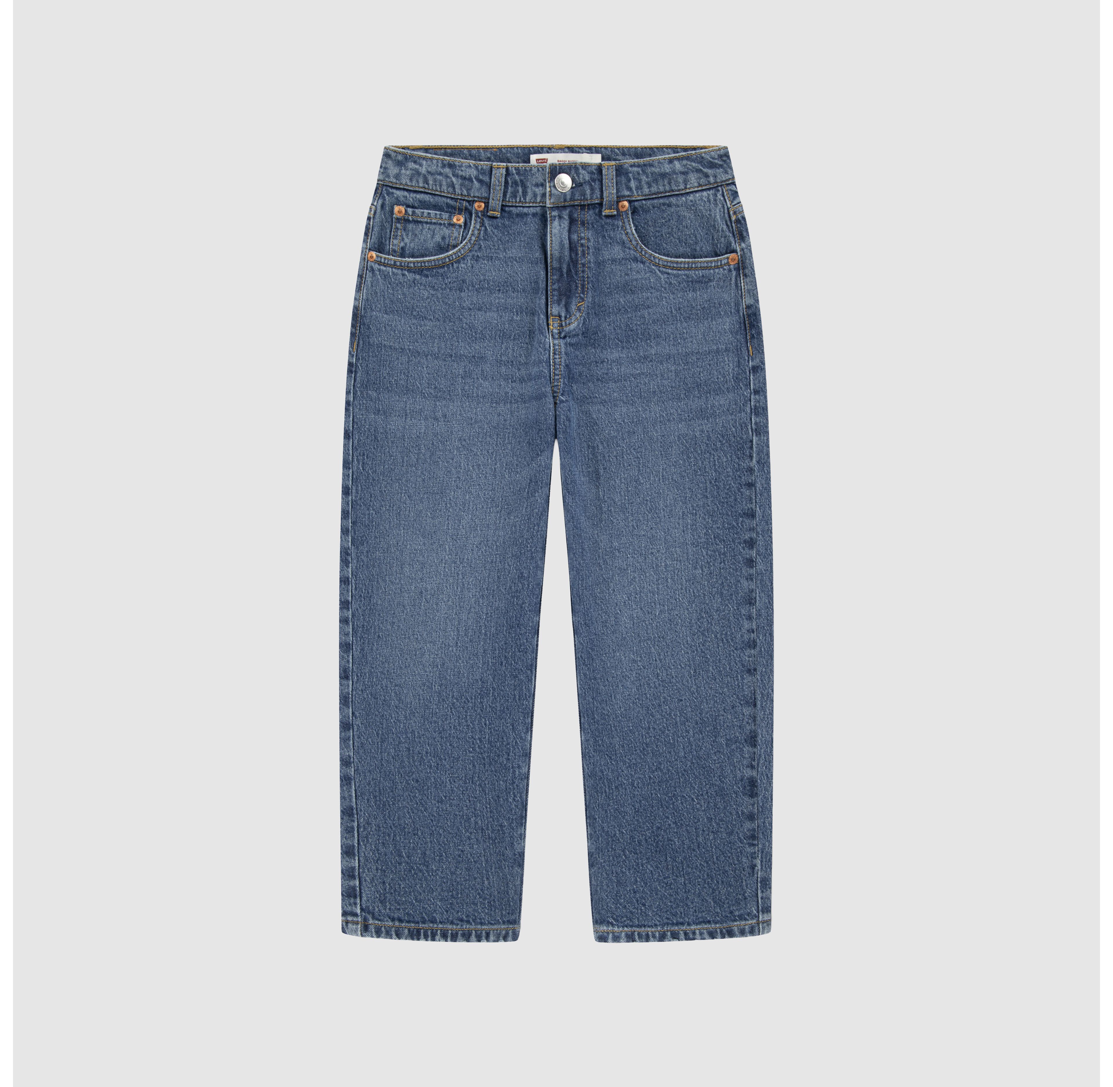 High Rise Baggy Barrel Jeans