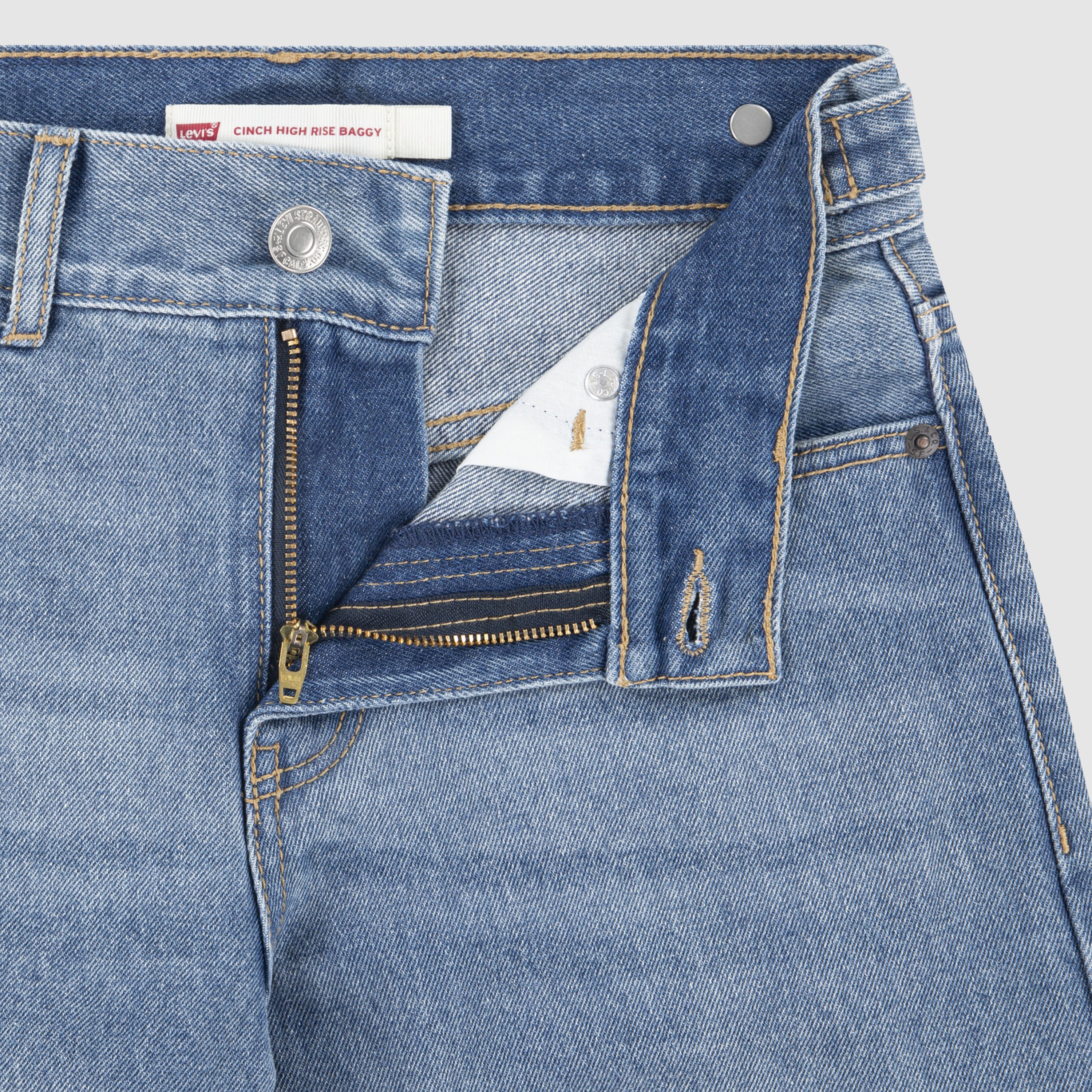 Cinch High Rise Baggy Jeans Big Girls 7-16