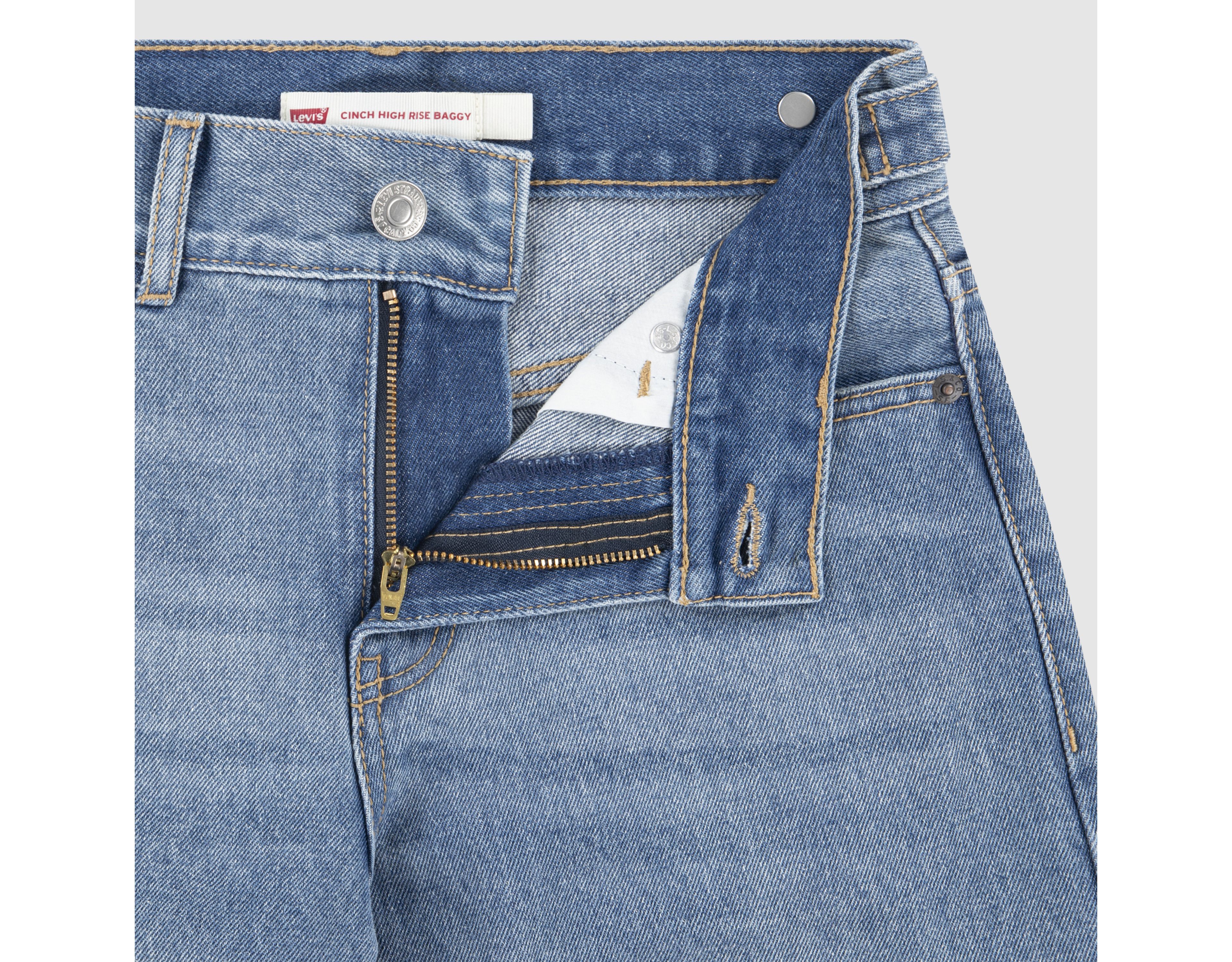Cinch High Rise Baggy Jeans Big Girls 7-16