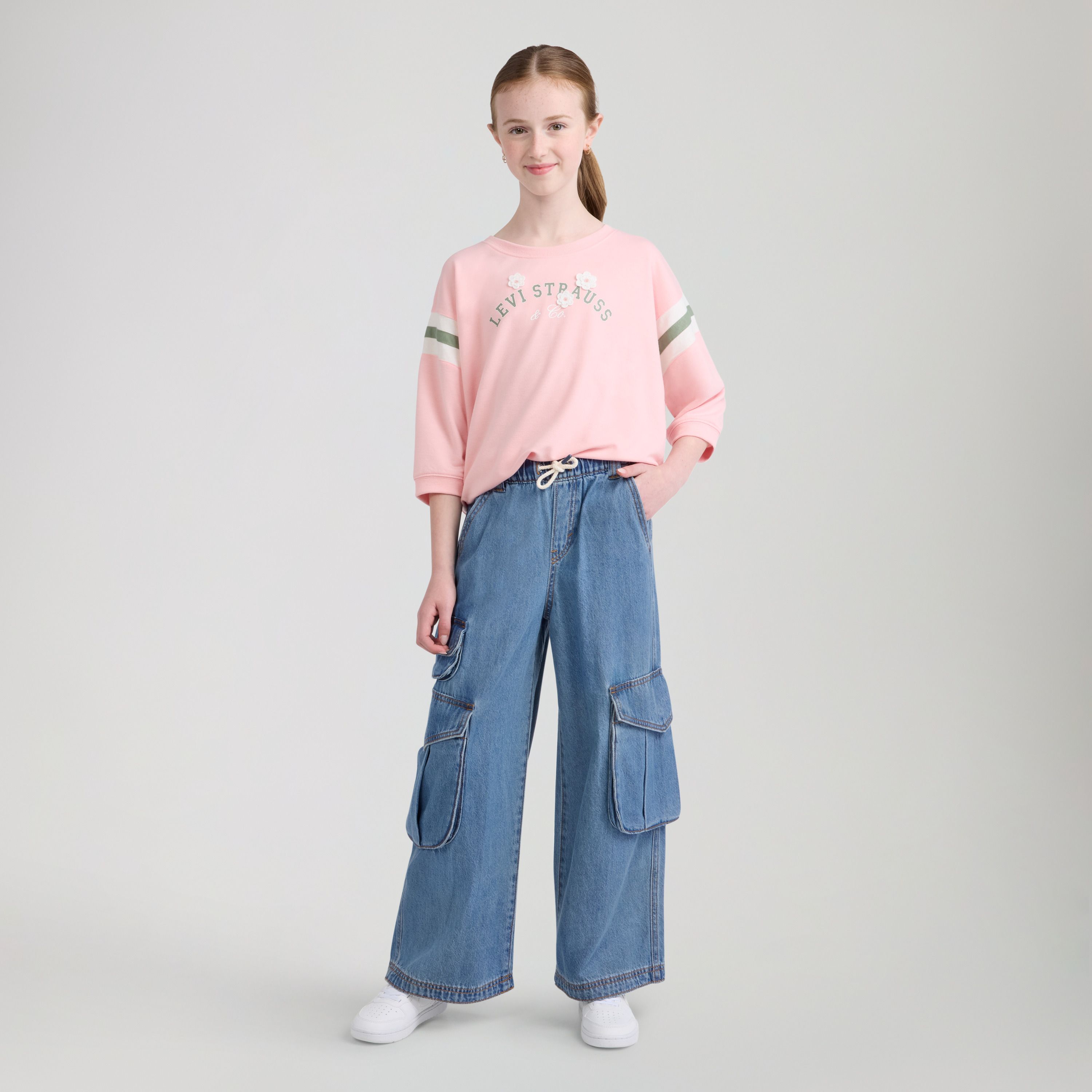 Three Pocket Cargo Big Girls 7-16
