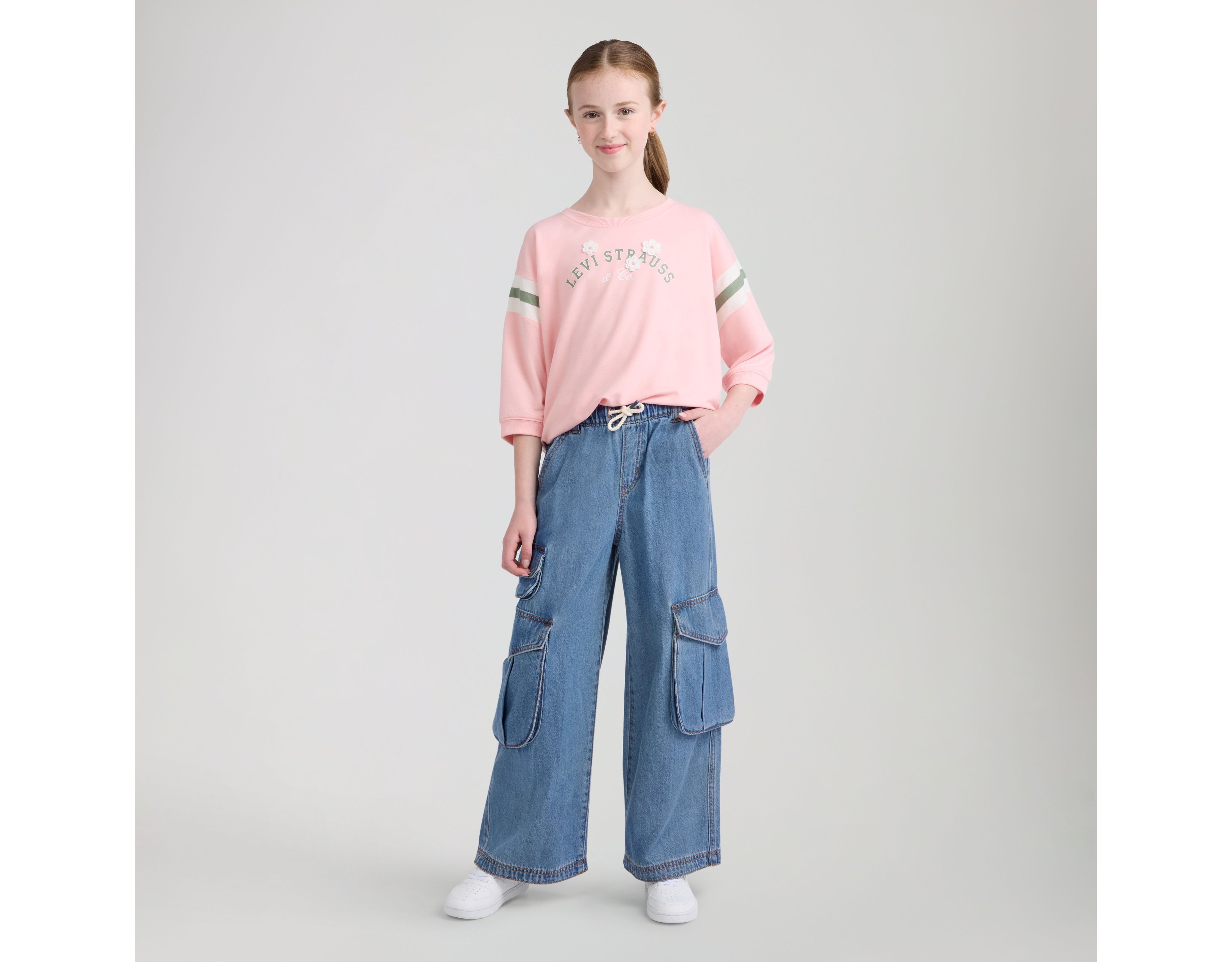 Three Pocket Cargo Big Girls 7-16