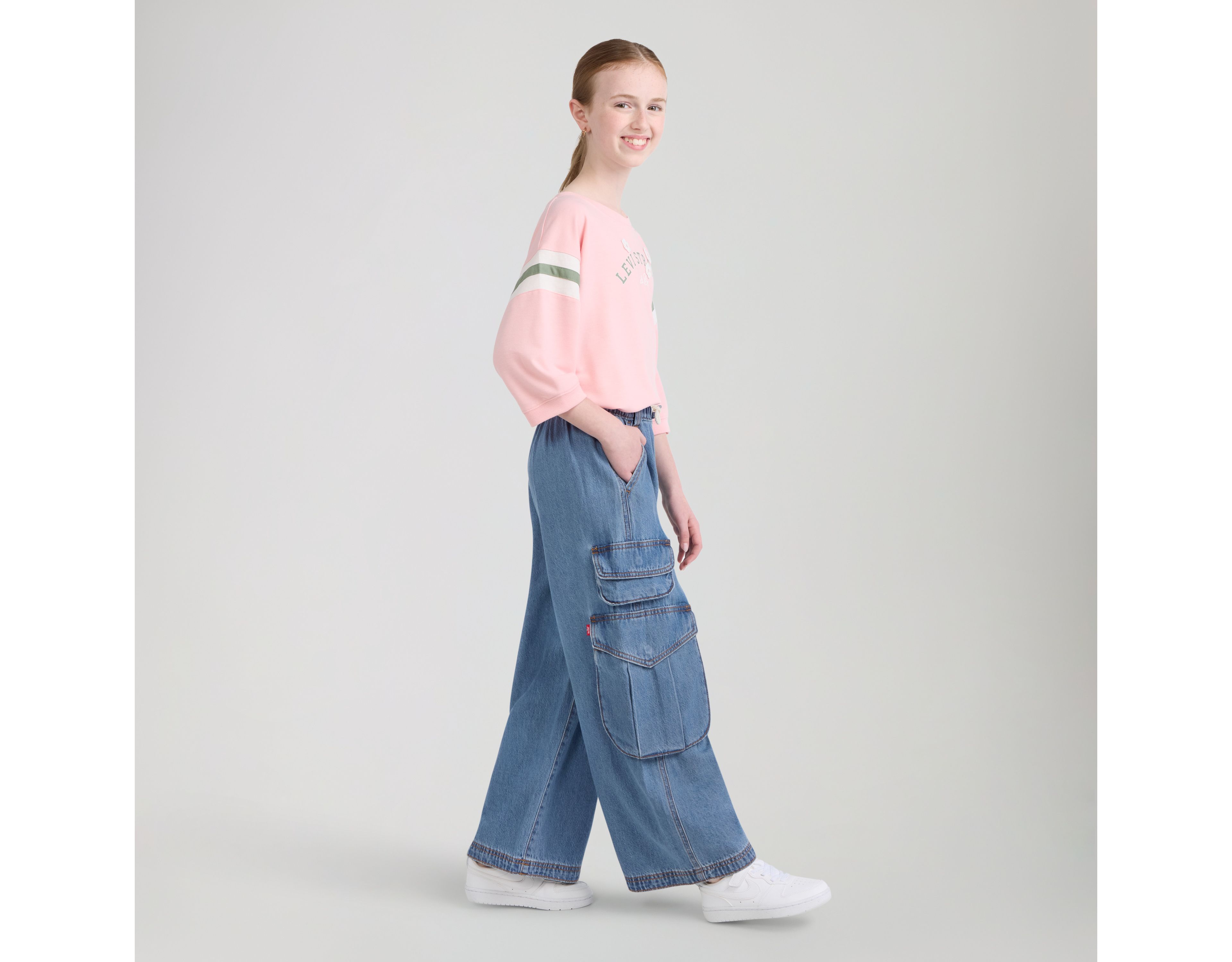 Three Pocket Cargo Big Girls 7-16