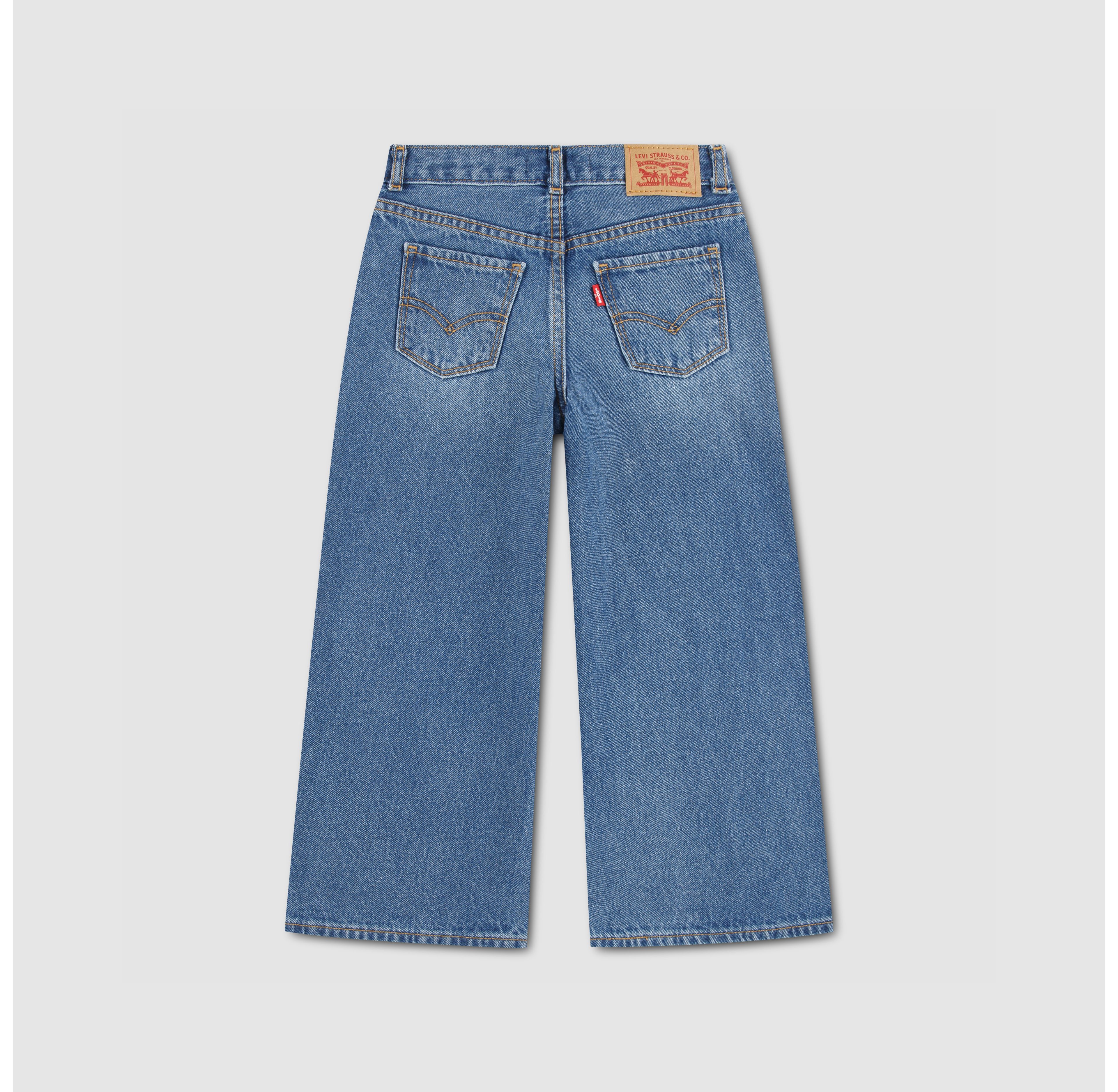 Hi-Rise Baggy Jeans (Girls 7-16)