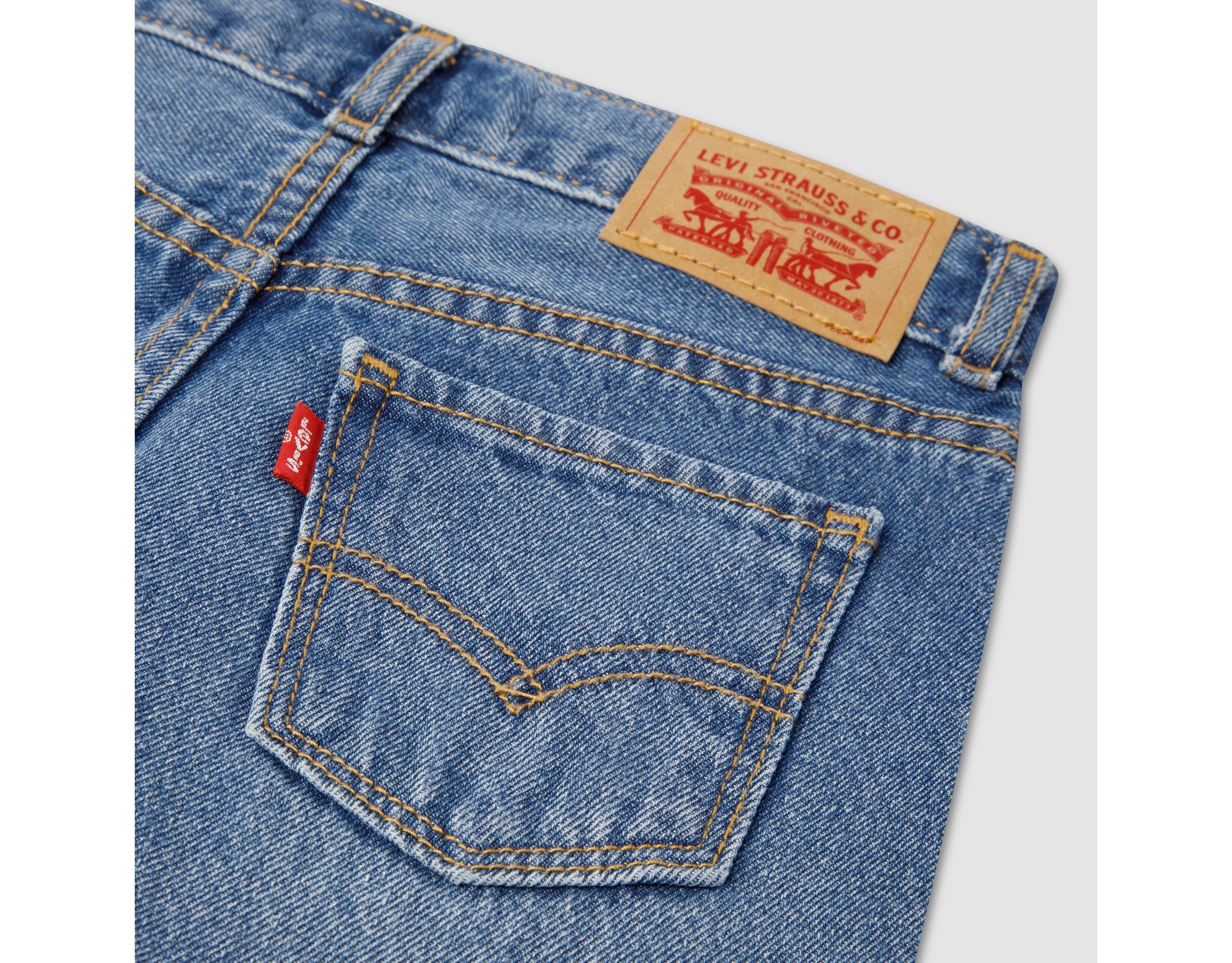 Hi-Rise Baggy Jeans (Girls 7-16)
