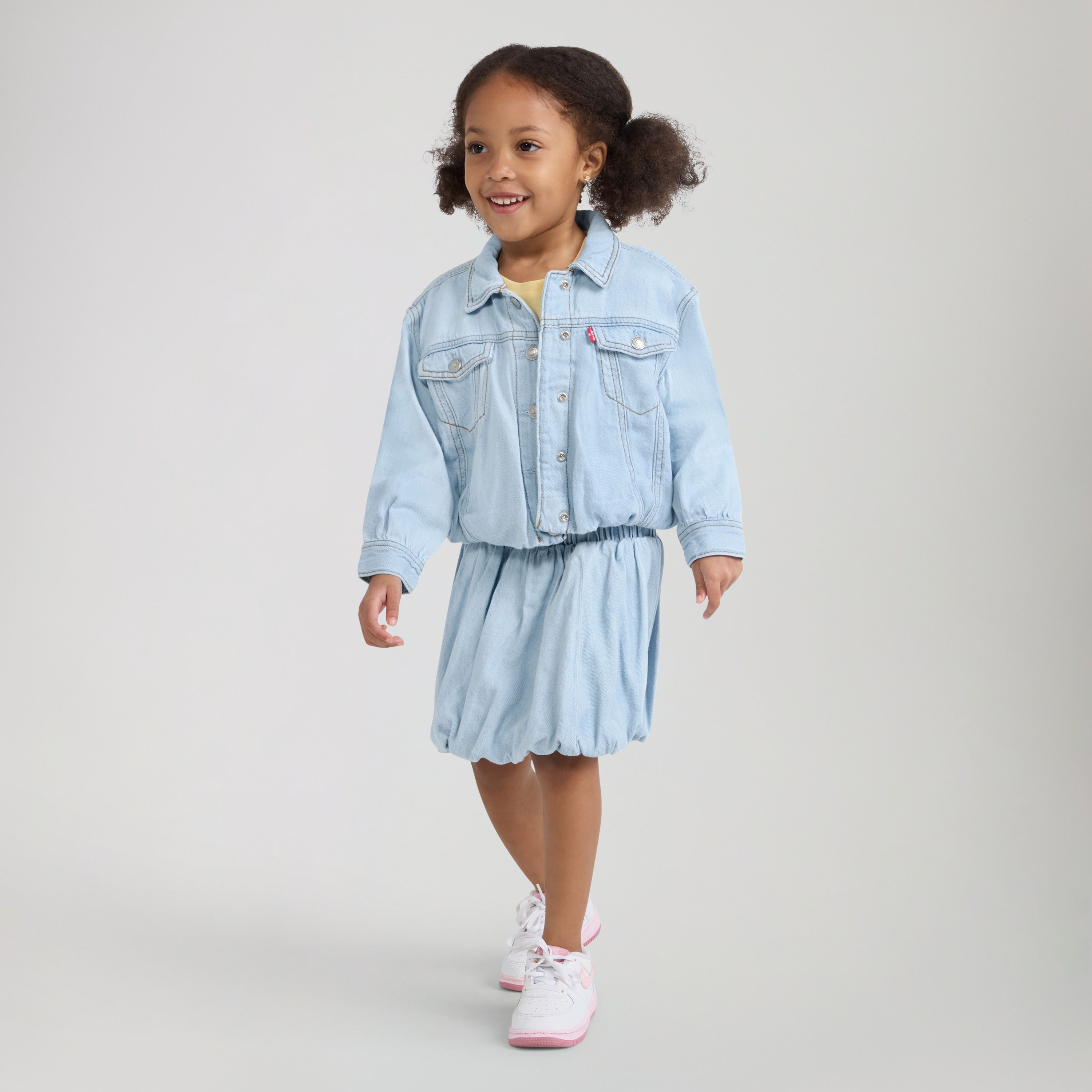 Bubble Denim Toddler 2T-4T Trucker Jacket 1