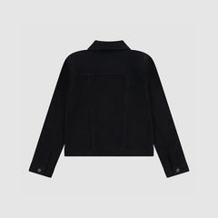 Trucker Jacket Big Girls 7-16 — Black 5
