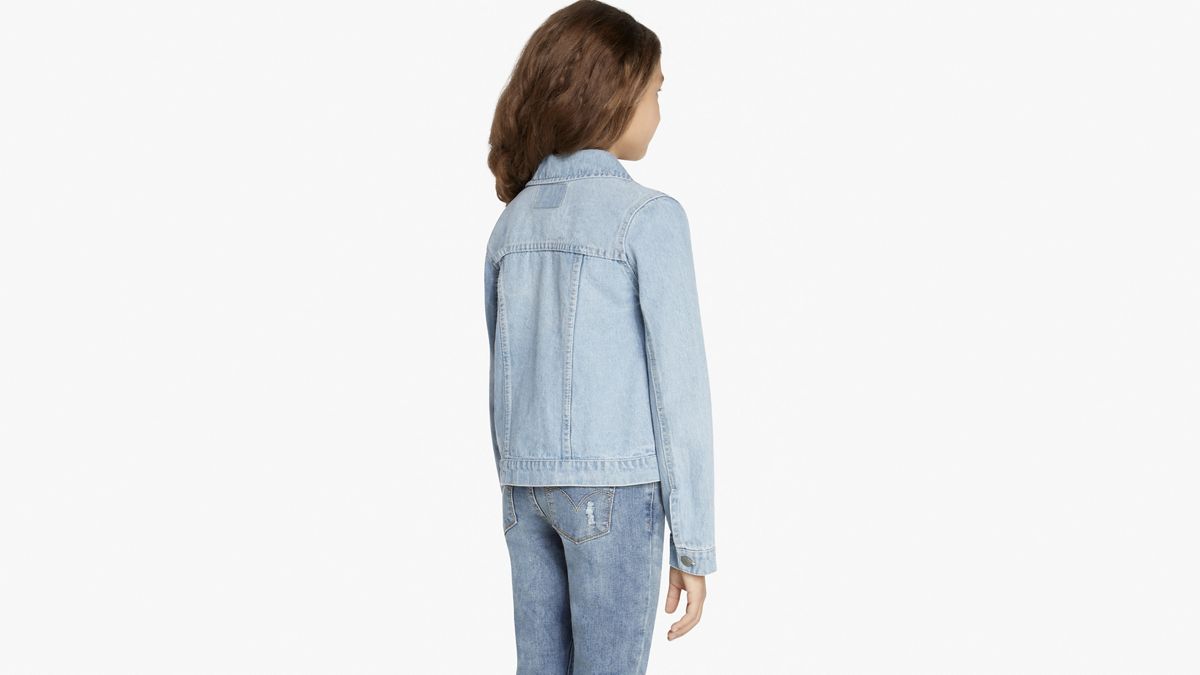 Trucker Jacket Big Girls 7-16 — Alanis - Blue