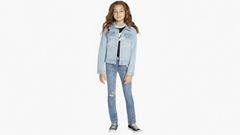 Trucker Jacket Big Girls 7-16 — Alanis - Blue 1