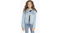 Trucker Jacket Big Girls 7-16 — Alanis - Blue 2