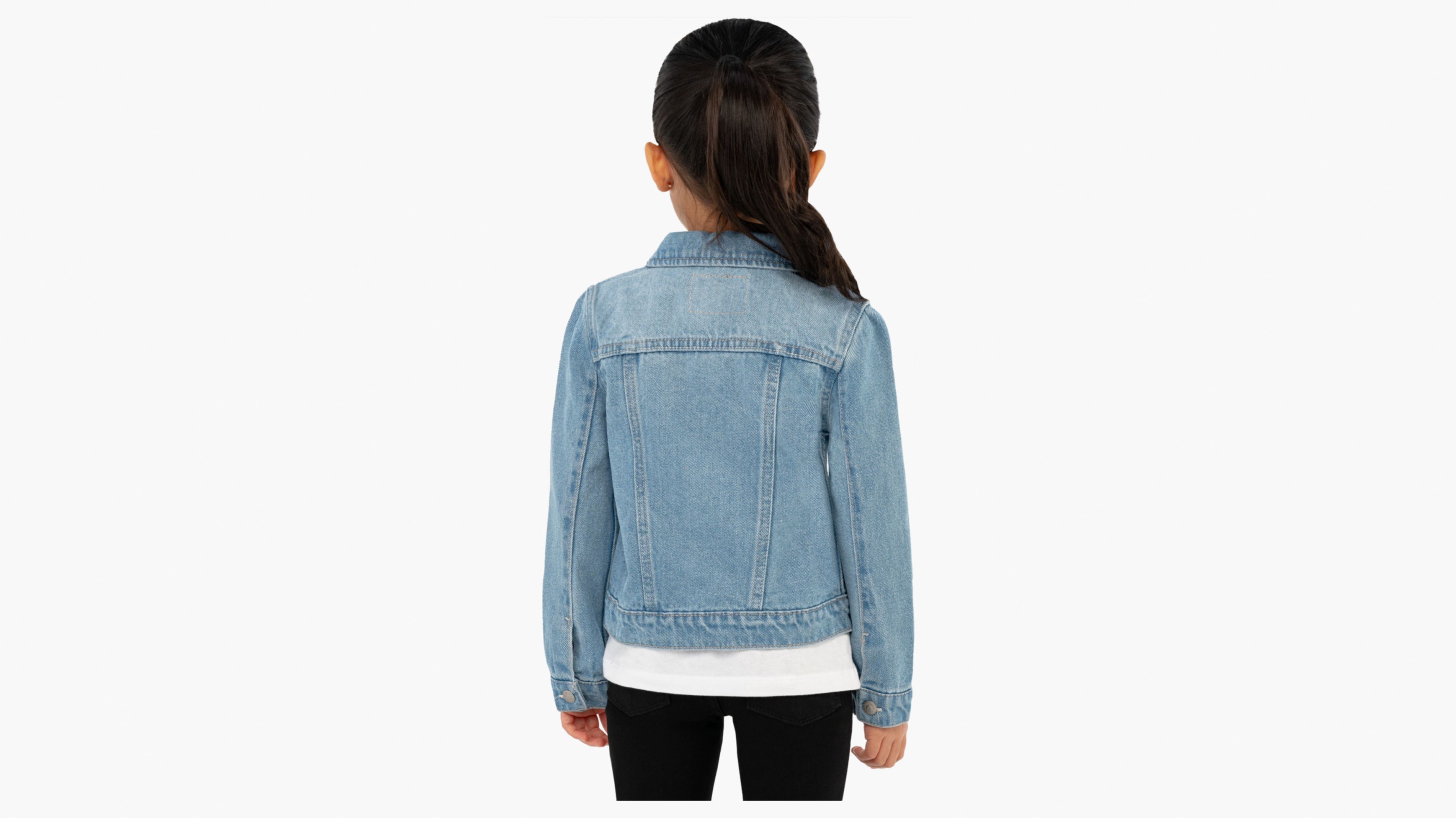 Trucker Jacket Little Girls 4-6 3