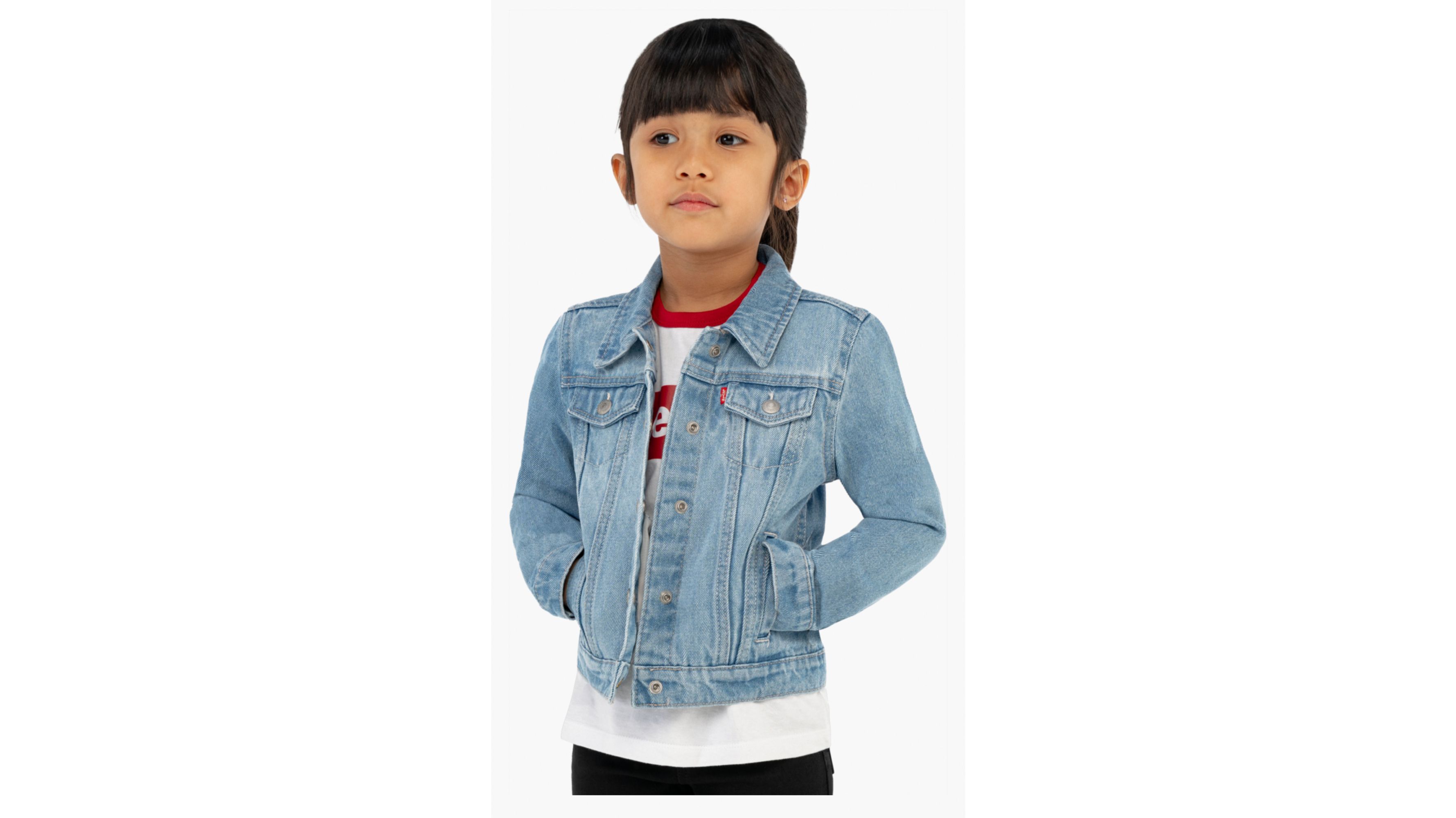 Trucker Jacket Little Girls 4-6 1