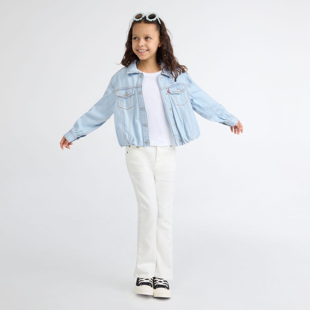 Levi's Bubble Denim Trucker Jacket Little Girls 4-6