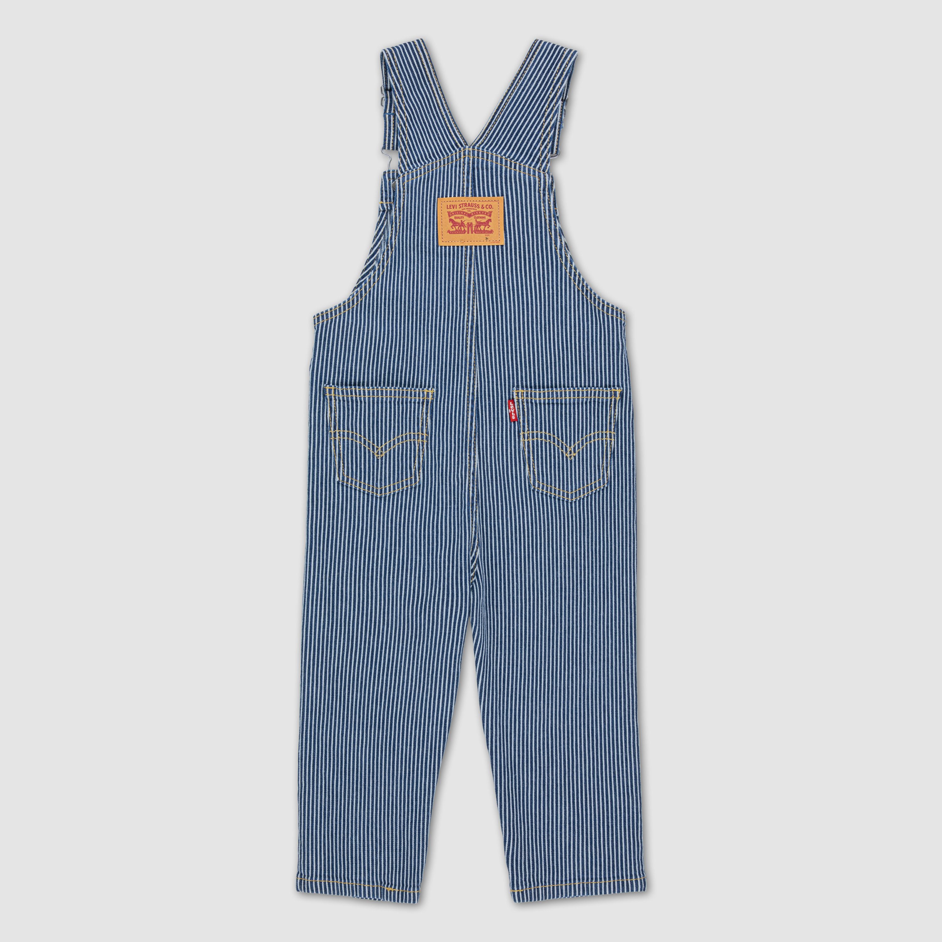 Railroad Stripe Overalls 5