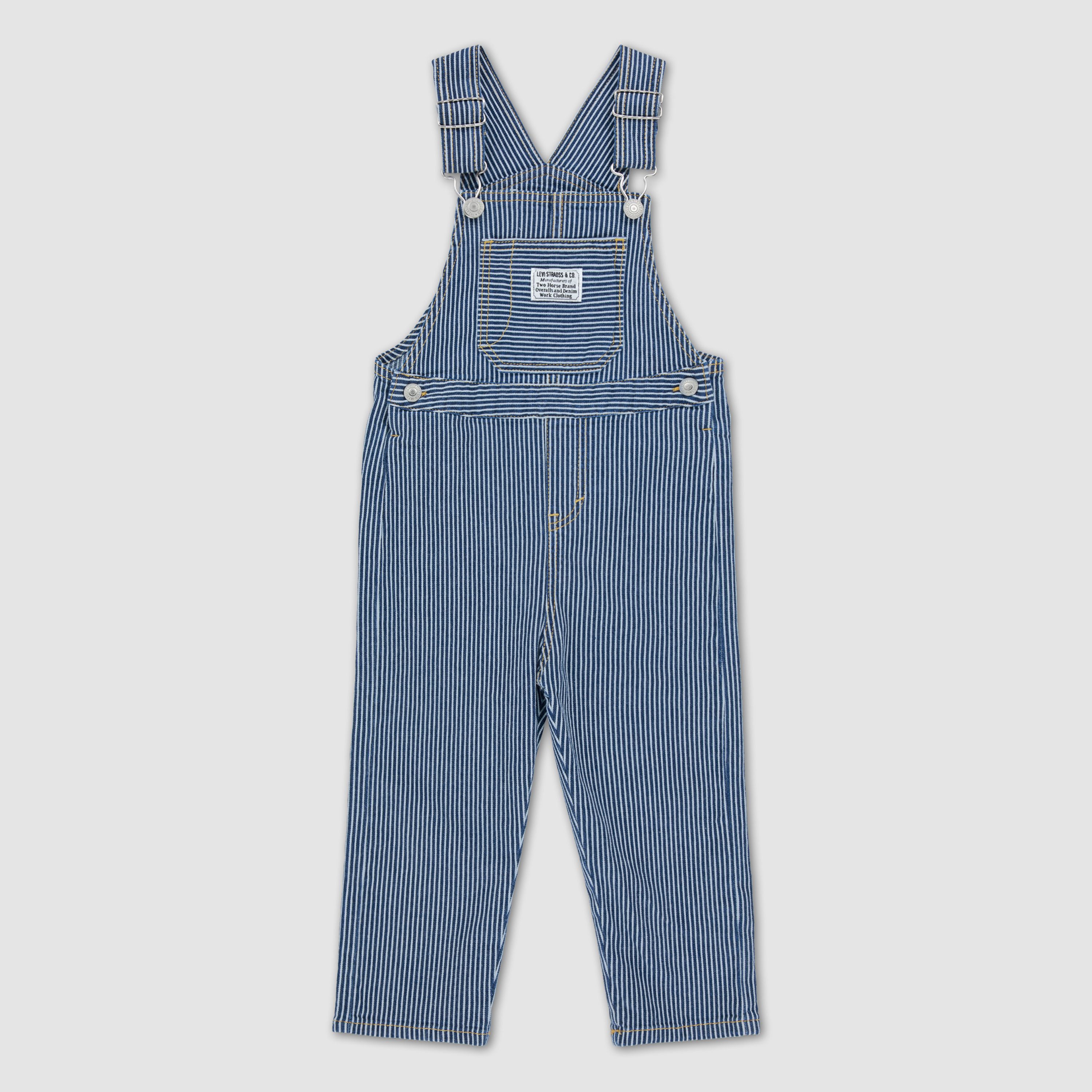 Railroad Stripe Overalls 4