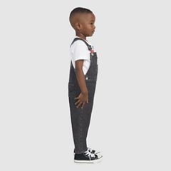 Denim Overalls Toddler Boys 2T-4T — Gray 3