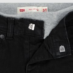 Murphy Pull-On Pants Toddler Boys 2T-4T — Black Stretch - Dark Wash 3