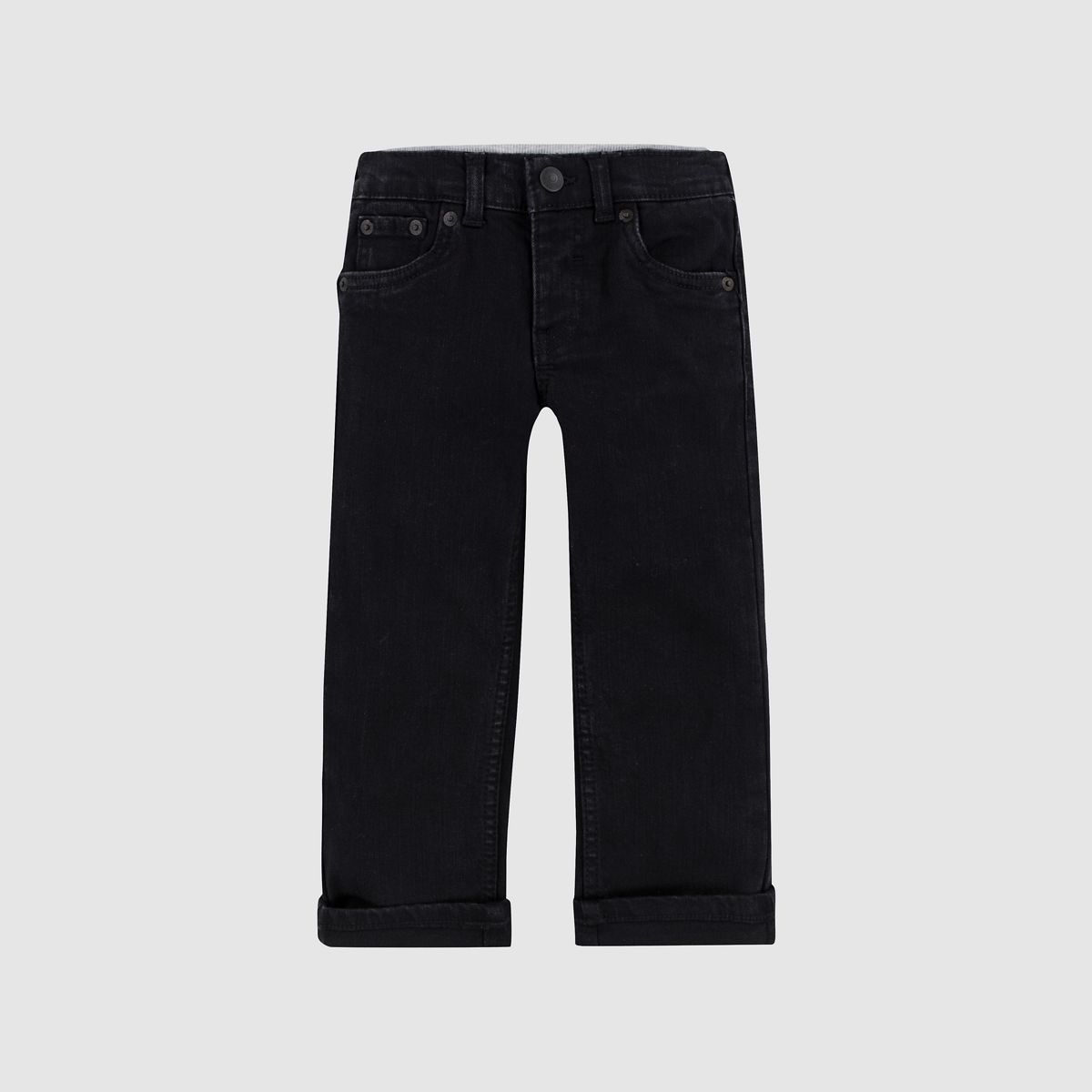 Murphy Pull-On Pants Toddler Boys 2T-4T — Black Stretch - Dark Wash