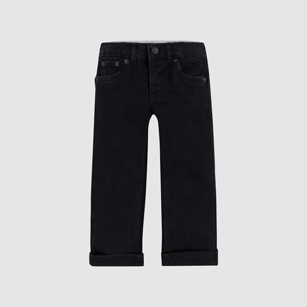 Murphy Pull-On Pants Toddler Boys 2T-4T — Black Stretch - Dark Wash