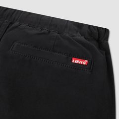 Pull-On Slim Sueded Pants Little Boys 4-7 — Black - Charcoal 3