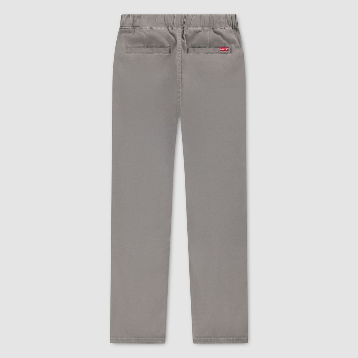 Pull-On Slim Sueded Pants Little Boys 4-7 — Dark Gull Gray - Gray