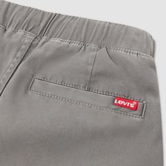 Pull-On Slim Sueded Pants Little Boys 4-7 — Dark Gull Gray - Gray 3