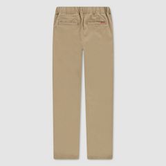 Pull-On Slim Sueded Pants Little Boys 4-7 — Harvest Gold - Gold 2