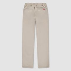 Pull-On Slim Sueded Pants Little Boys 4-7 — Plaza Taupe - Beige 2