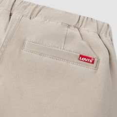 Pull-On Slim Sueded Pants Little Boys 4-7 — Plaza Taupe - Beige 3