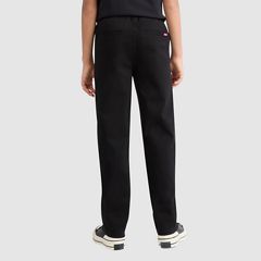 Pull-On Slim Sueded Pants Big Boys 8-20 — Black - Charcoal 4