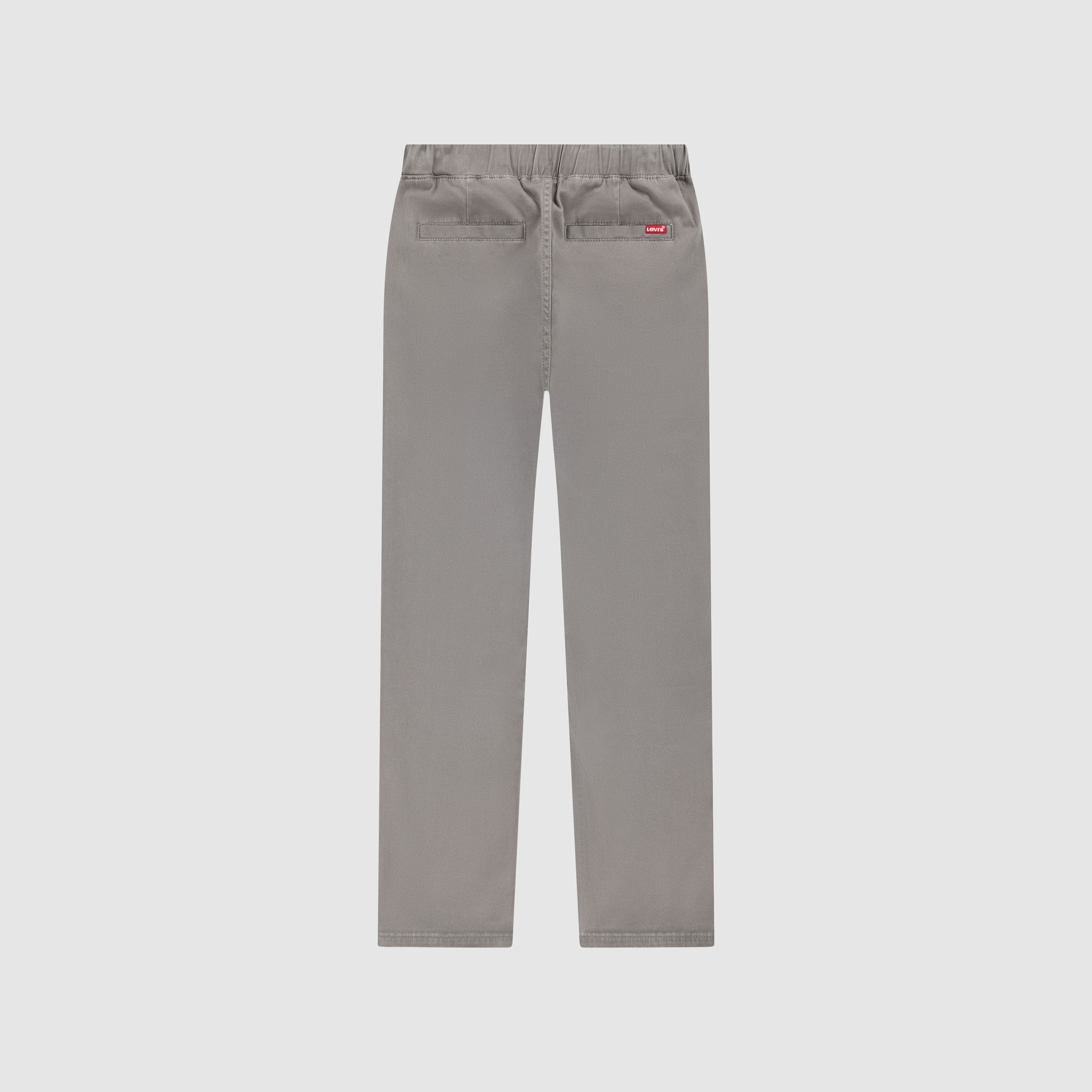 Pull-On Slim Sueded Pants Big Boys 8-20 6