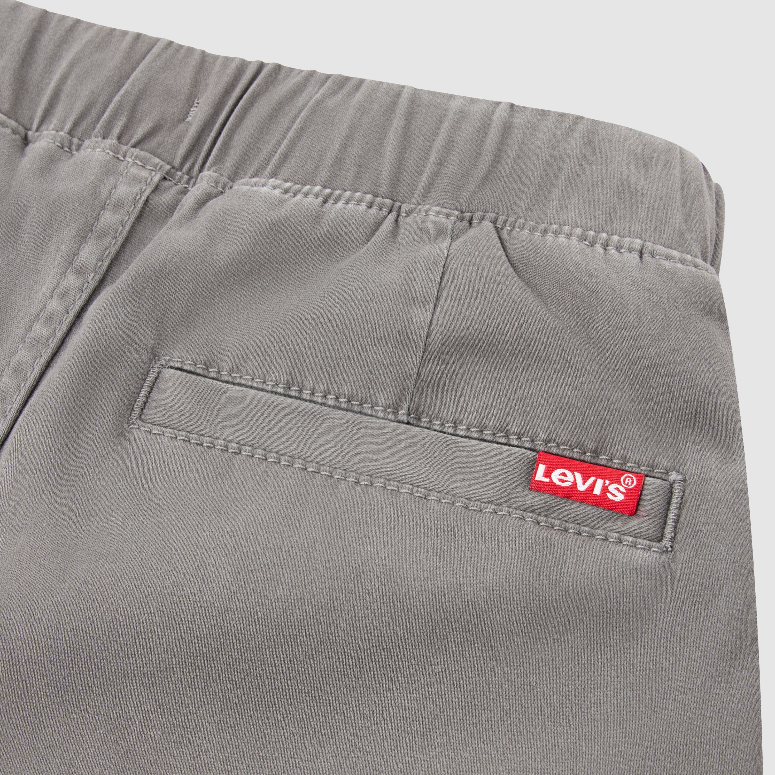 Pull-On Slim Sueded Pants Big Boys 8-20 7
