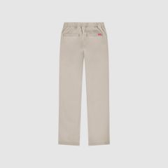 Pull-On Slim Sueded Pants Big Boys 8-20 — Plaza Taupe - Beige 2