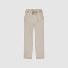 Pull-On Slim Sueded Pants Big Boys 8-20 — Plaza Taupe - Beige 1