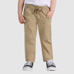 Pull-On Slim Sueded Pants Toddler Boys 2T-4T — Harvest Gold - Gold 3