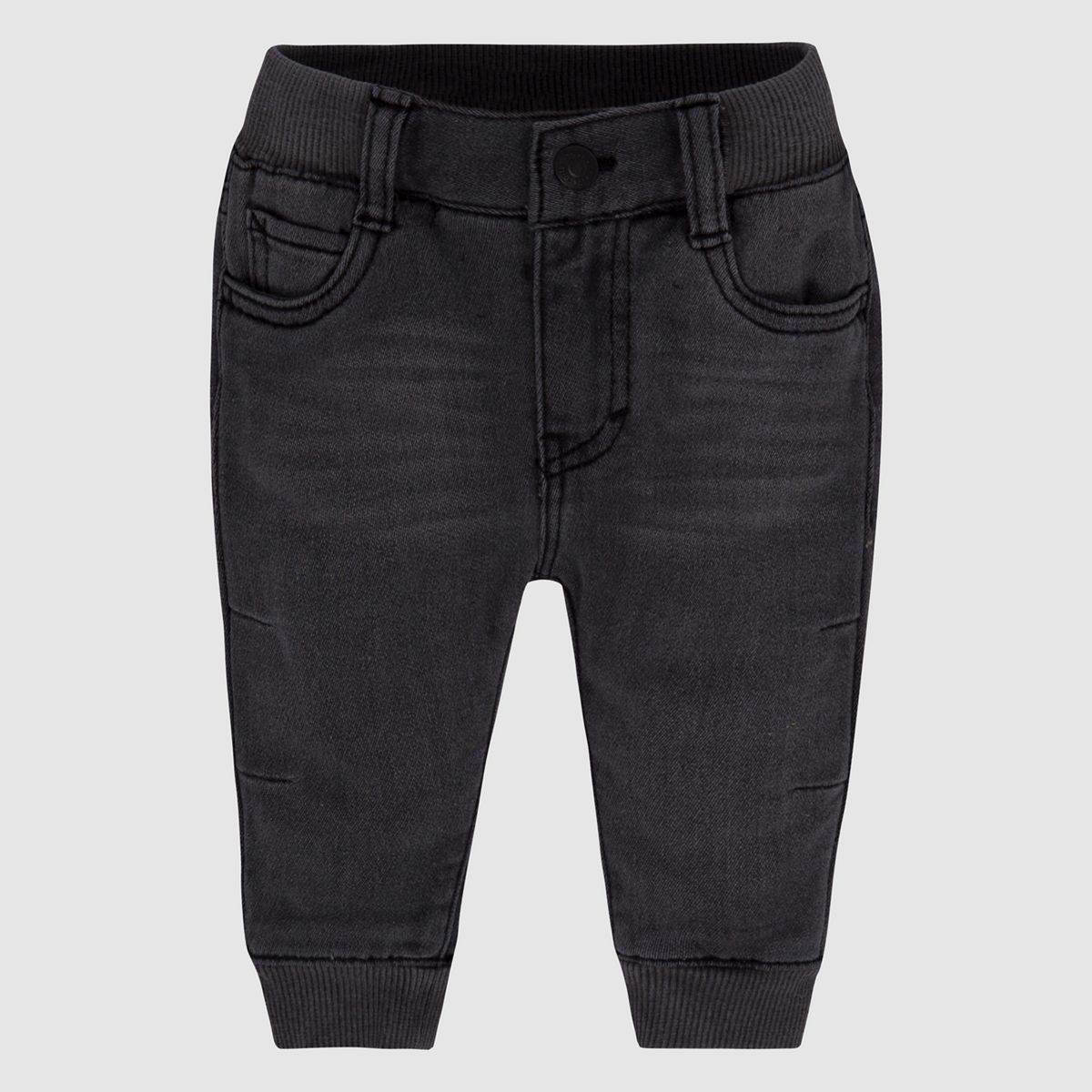 Jogger Pants Newborn 0-24M — Pebble - Gray