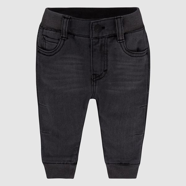 Jogger Pants Newborn 0-24M — Pebble - Gray