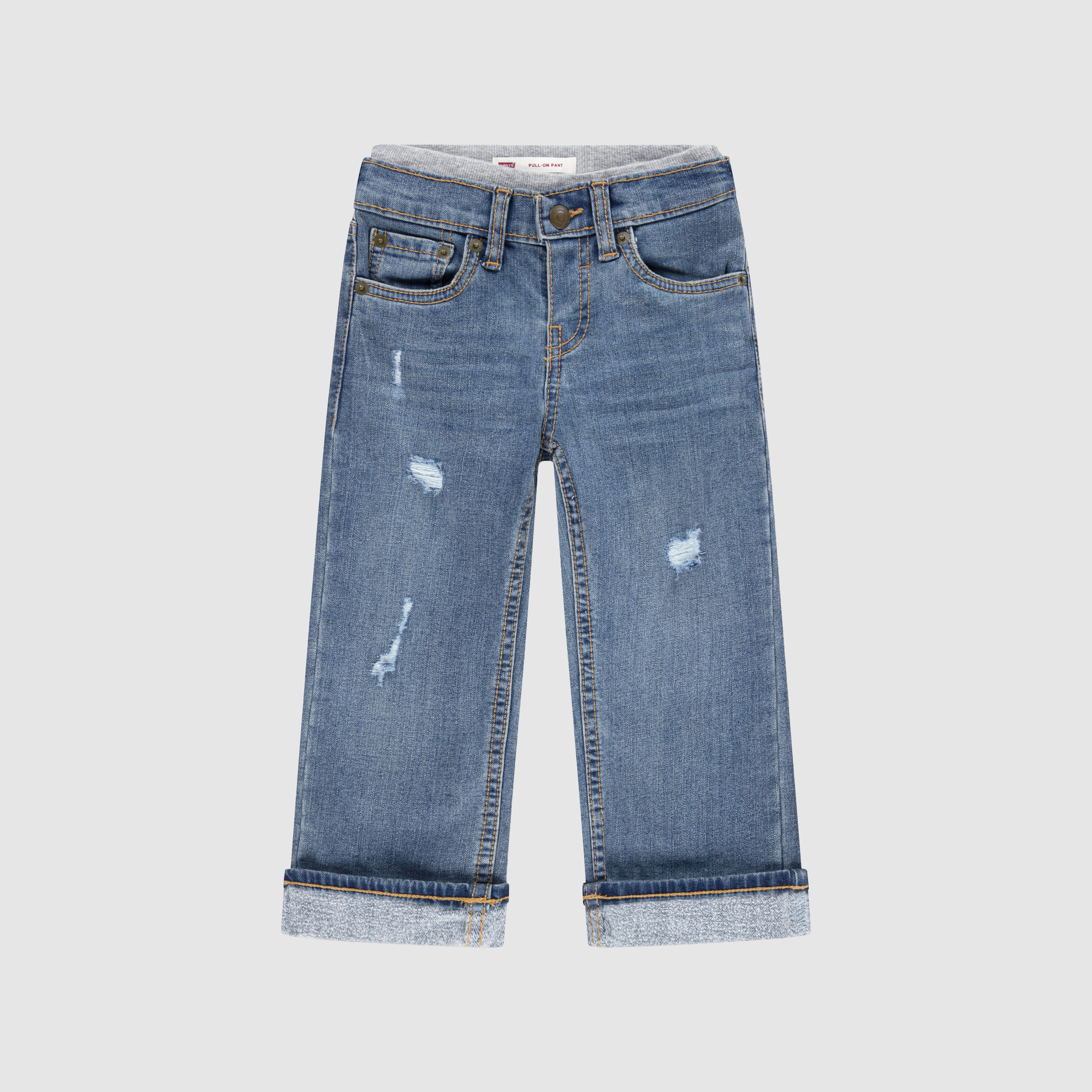 Murphy Pull On Straight Fit Jeans Toddler Boys 2T-4T 5