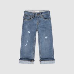 Murphy Pull On Straight Fit Jeans Toddler Boys 2T-4T — Vintage Sky - Medium Wash 5