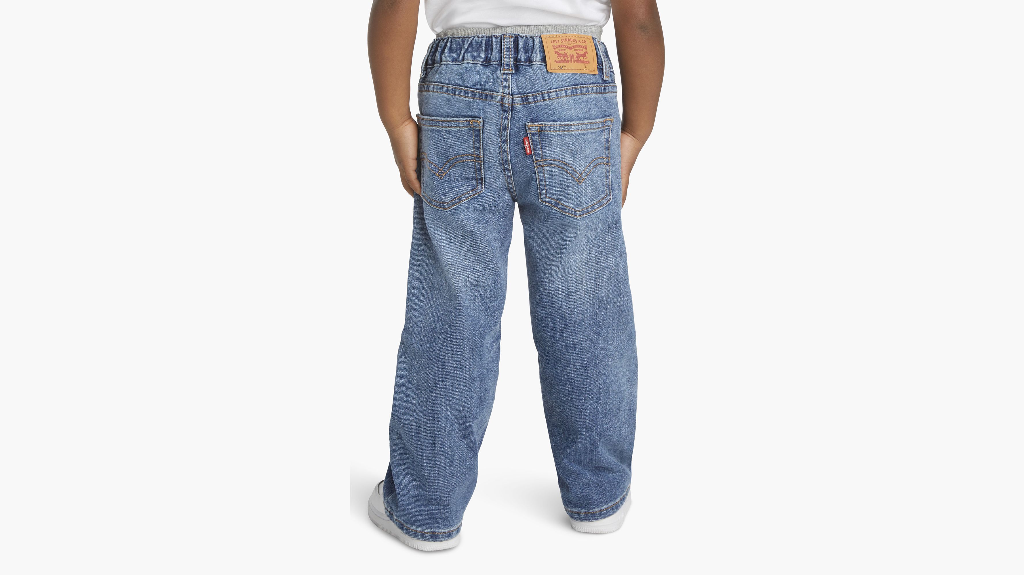 Murphy Pull On Straight Fit Jeans Toddler Boys 2T-4T 3