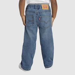 Murphy Pull On Straight Fit Jeans Toddler Boys 2T-4T — Vintage Sky - Medium Wash 4